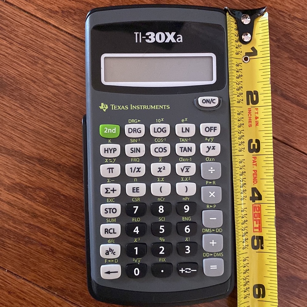 Texas Instruments TI-30Xa Scientific Calculator - Picture 5 of 7